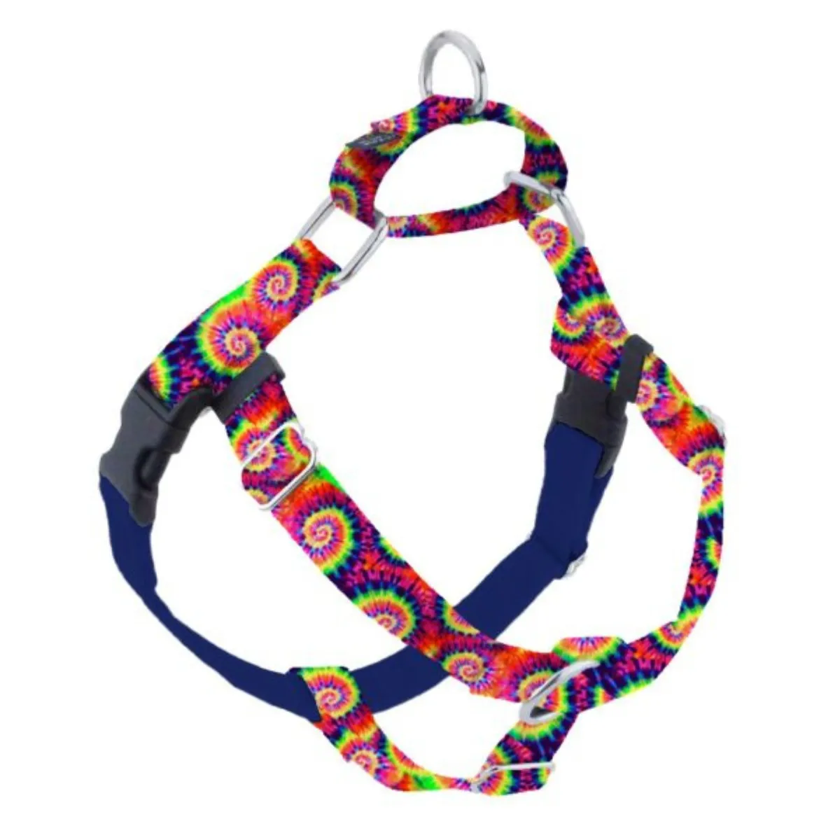 2 Hounds Design, Inc. Freedom No-pull Dog Harness Classic Tie-Dye Extra-Large