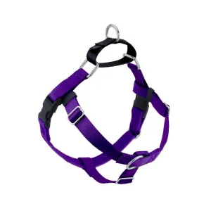 2 Hounds Design Purple Freedom No-Pull Dog Harness 1" XLarge