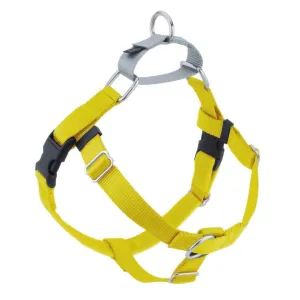 2 Hounds Design, Yellow Freedom No-pull Dog Harness XL