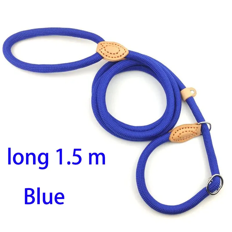 Adjustable Collar Harness Dog Leash Nylon Pet Lead Leash Dog Harness Durable Rope Belt Lightweight Dog Accessories Cat Collar