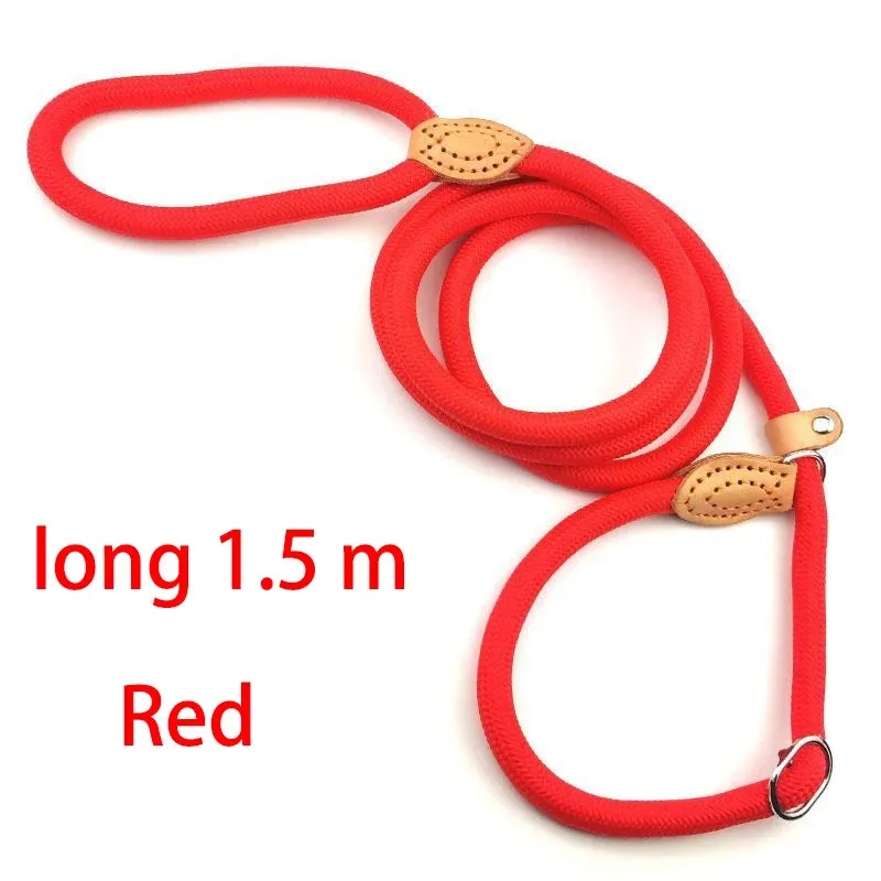 Adjustable Collar Harness Dog Leash Nylon Pet Lead Leash Dog Harness Durable Rope Belt Lightweight Dog Accessories Cat Collar