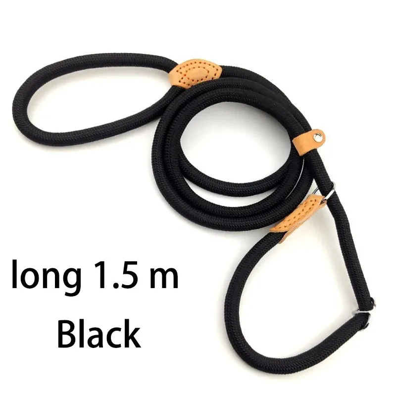 Adjustable Collar Harness Dog Leash Nylon Pet Lead Leash Dog Harness Durable Rope Belt Lightweight Dog Accessories Cat Collar