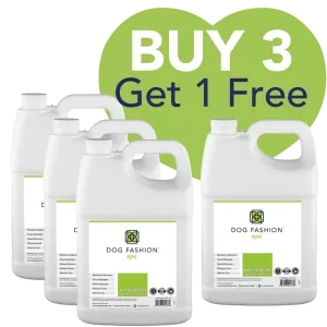 Arrivederci De-Shedding Gallon Shampoo and Conditioner Bundle Buy 3 Get 1 Free by Dog Fashion Spa