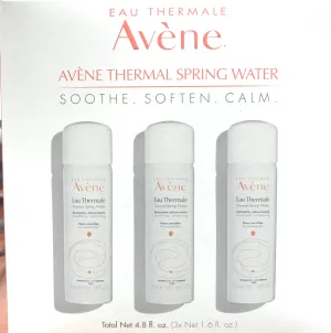 Avene Thermal Spring Water 3-to-go- kit 3x1 1.6 fl.oz