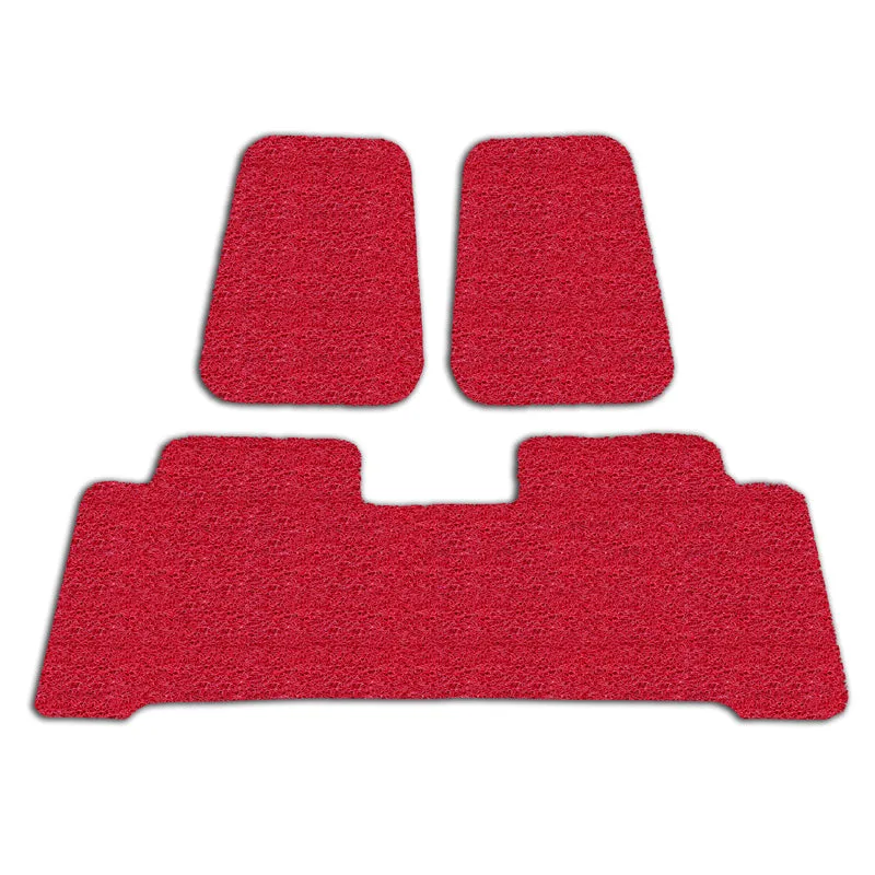 Custom Floor Mats Suits Ford Festiva WB-WD 4/1994-12/1997 Front & Rear Rubber Composite PVC Coil