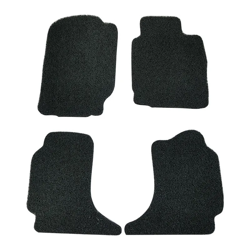 Custom Floor Mats Suits Mitsubishi Triton 2015-11/2023 Front & Rear Rubber Composite PVC Coil