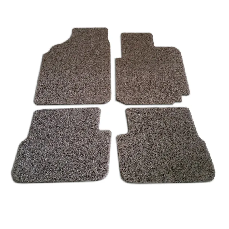 Custom Floor Mats Suits Nissan Micra 2010-On Front & Rear Rubber Composite PVC Coil