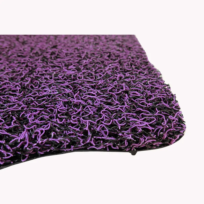 Custom Floor Mats suits Toyota Prado 150 2013-7/2024 Front & Rear (Auto Trans) Rubber Composite PVC Coil Set of 4 Purple