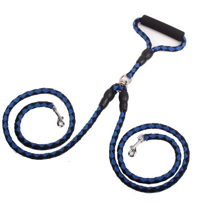 Double-Ended Traction Rope for Walking the Dog