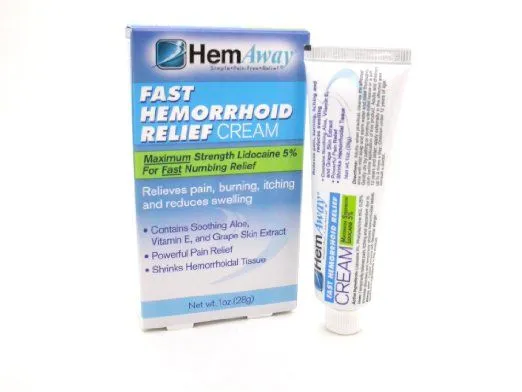 HemAway Fast Relief Hemorrhoid Cream