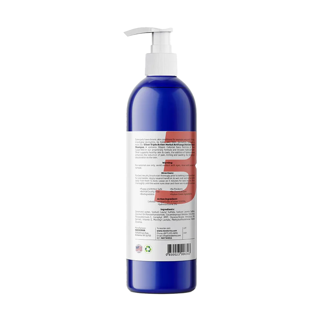 Herbal Hydrocortisone Shampoo 16oz by Nexderma