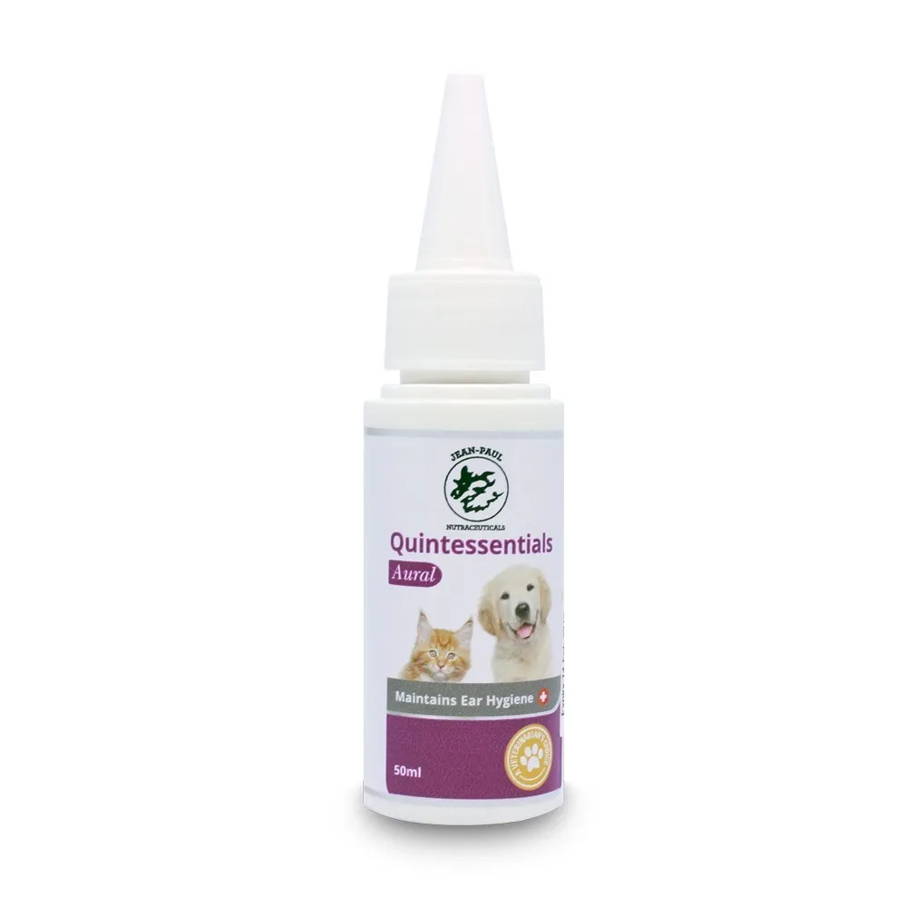 Jean-Paul Nutraceuticals Quintessentials Aural Lotion for Cats & Dogs 50ml