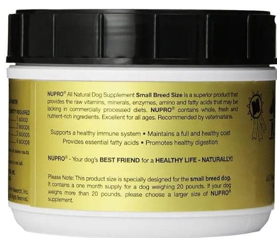 Nupro All Natural Dog Supplement (1 lb)