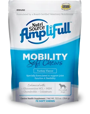 NutriSource® Soft Chew Mobility Supplement Canine Health Supplements