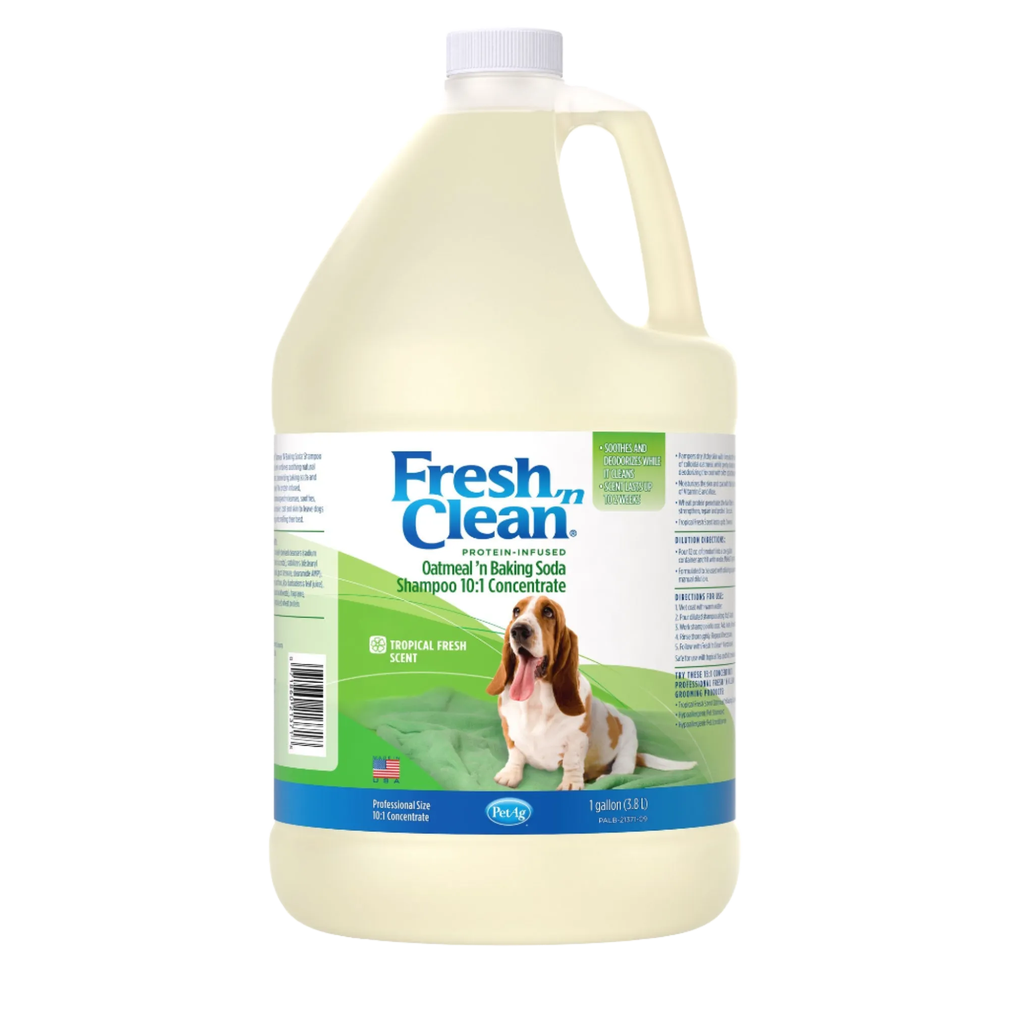 Oatmeal ’n Baking Soda Shampoo Tropical Scent 10:1 Concentrate Gallon by Fresh 'n Clean