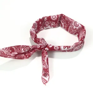 Paisley Print Bandana