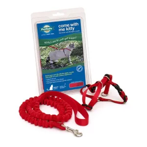 Pet Safe Come With Me Kitty Harness - Red & Cranberry