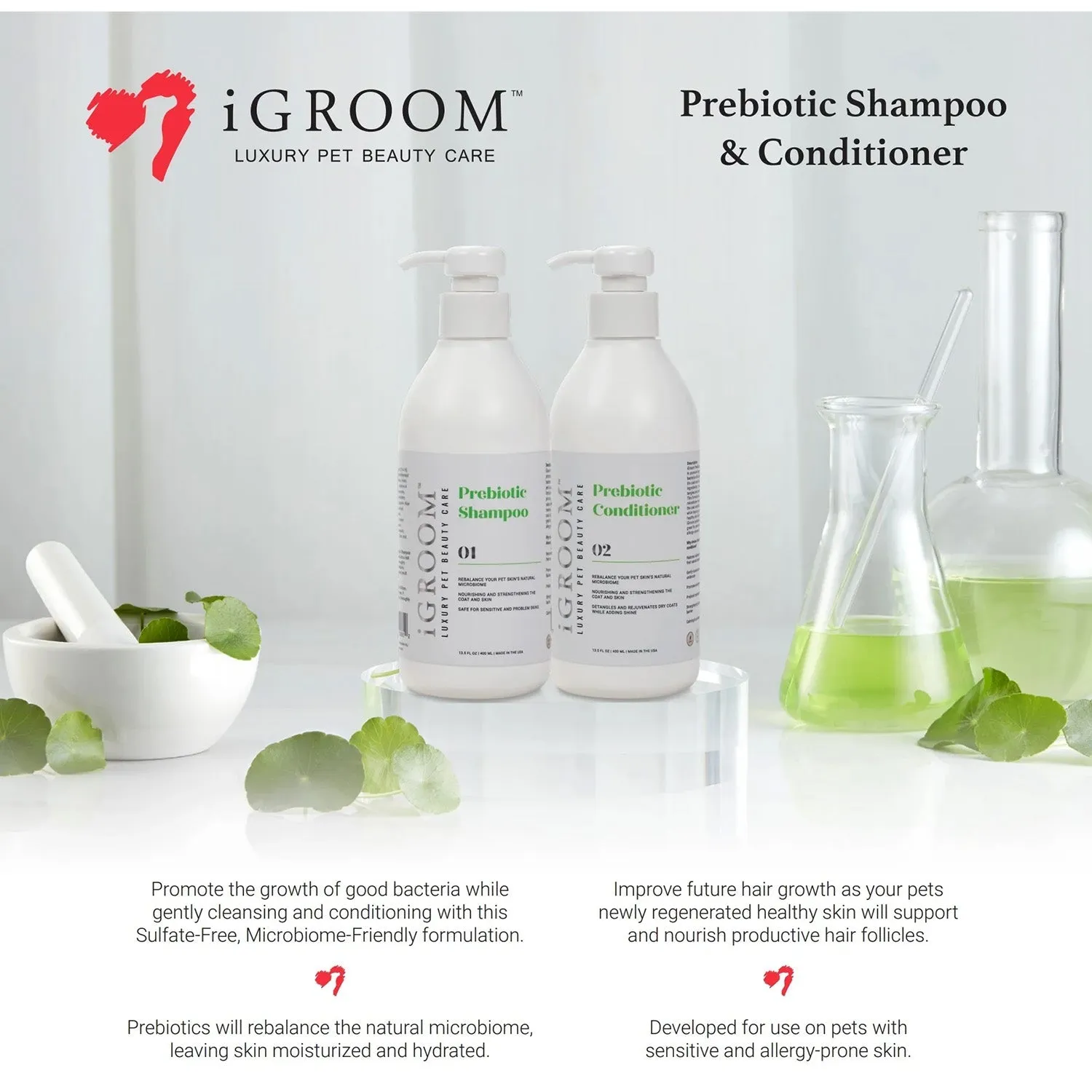 Prebiotic Shampoo 16oz by iGroom