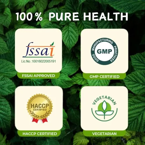 Pure Nutrition Giloy Tulsi Ghan Vati | Immune Support & Detox Blend | Natural Antioxidant & Anti-Inflammatory | Helps Purify Blood, Reduce Hyperacidity, Aids Digestion - 60 Veg Tablets