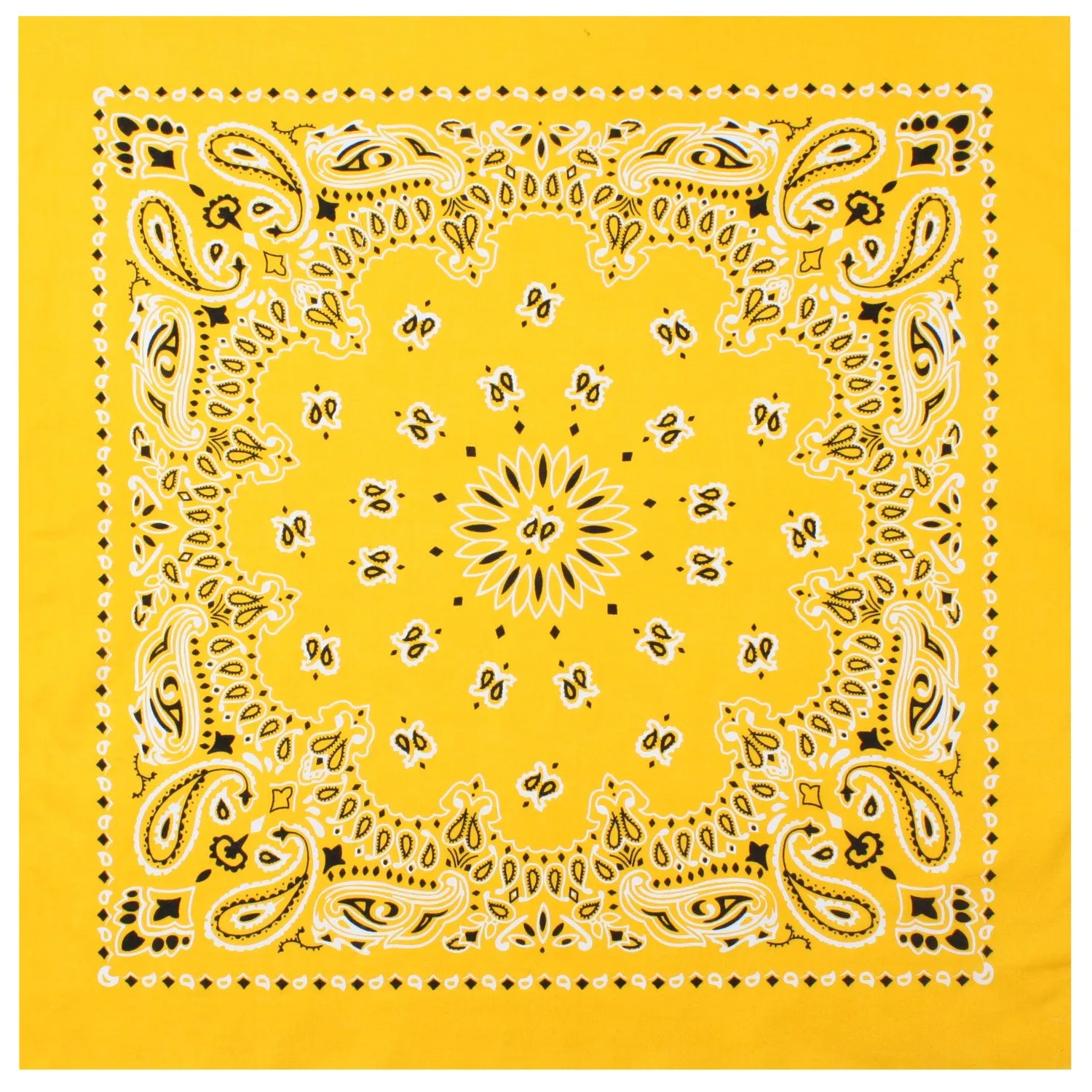 Rothco Trainmen Paisley Bandana - 22" X 22"