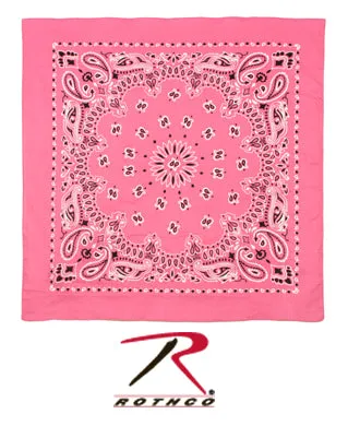 Rothco Trainmen Paisley Bandana - 22" X 22"