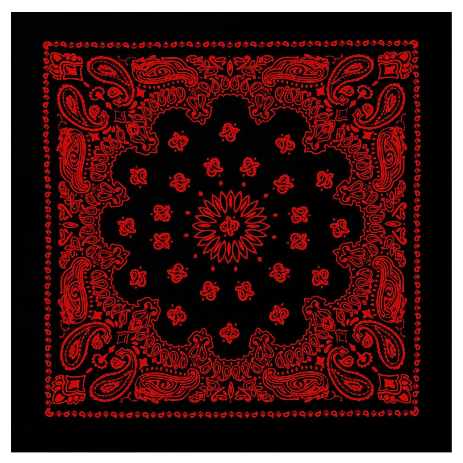 Rothco Trainmen Paisley Bandana - 22" X 22"