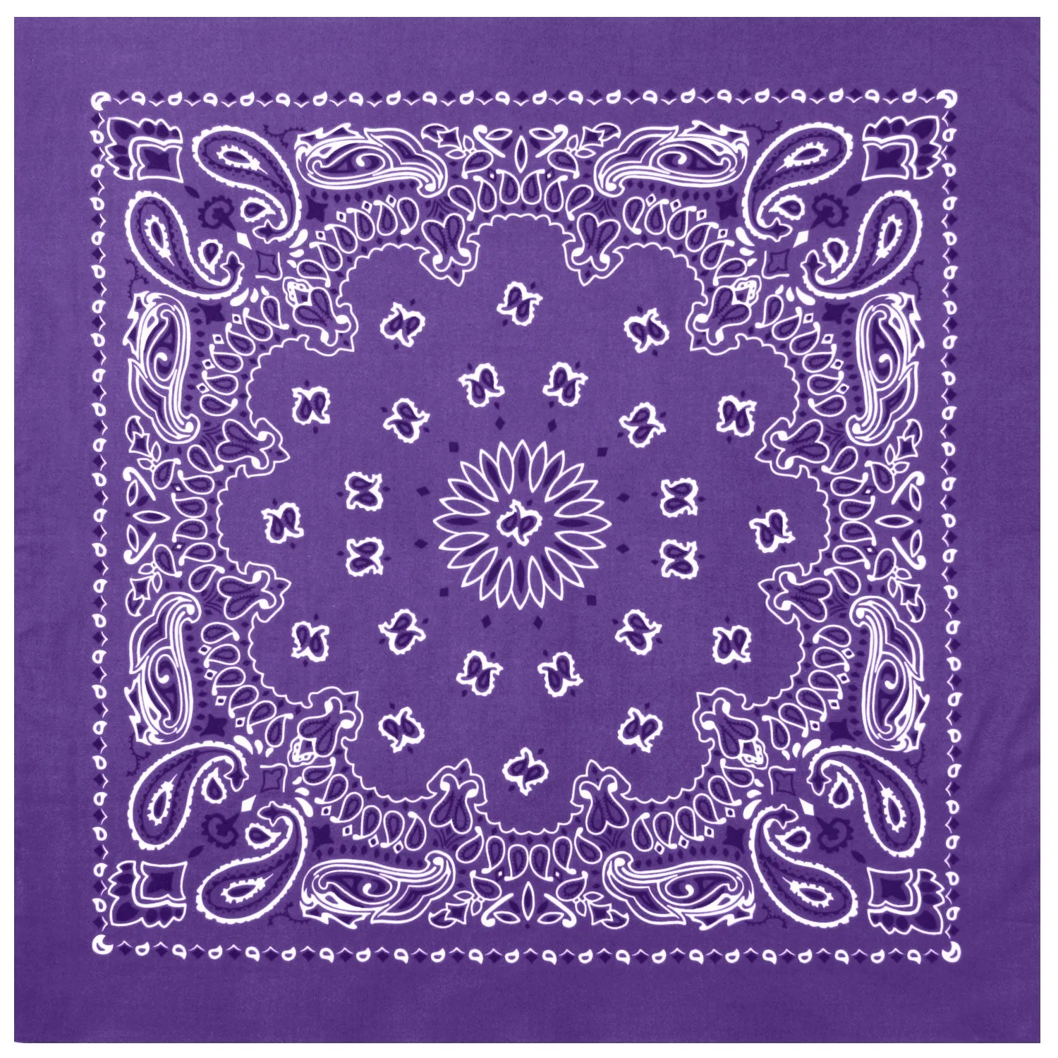 Rothco Trainmen Paisley Bandana - 22" X 22"