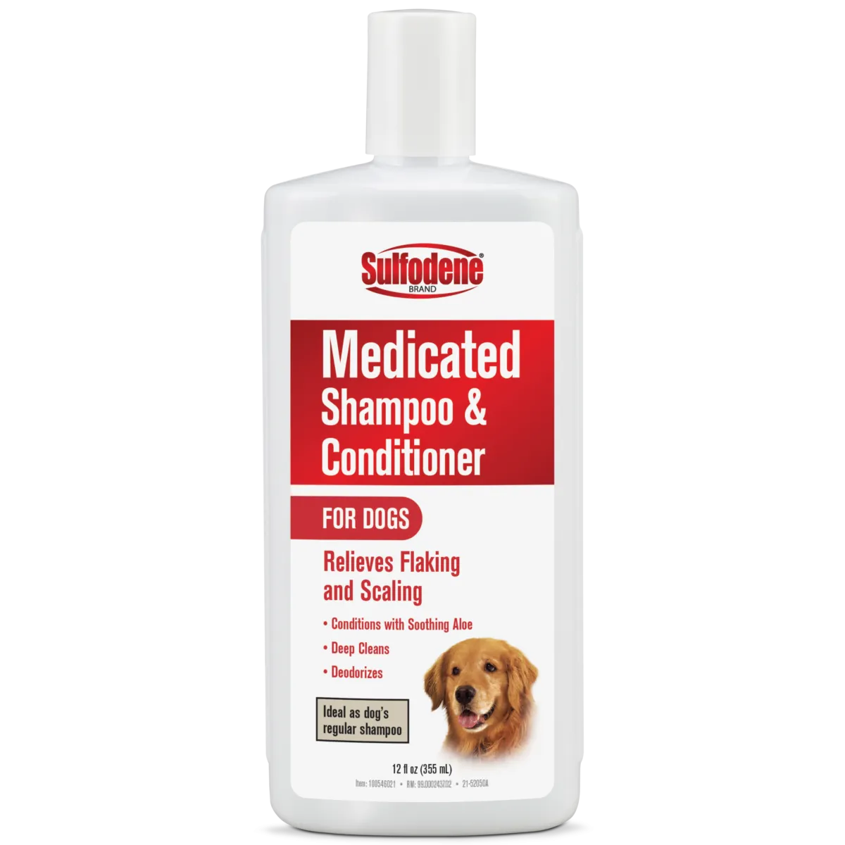 Sulfodene Medicated 12-oz, Dog Shampoo & Conditioner