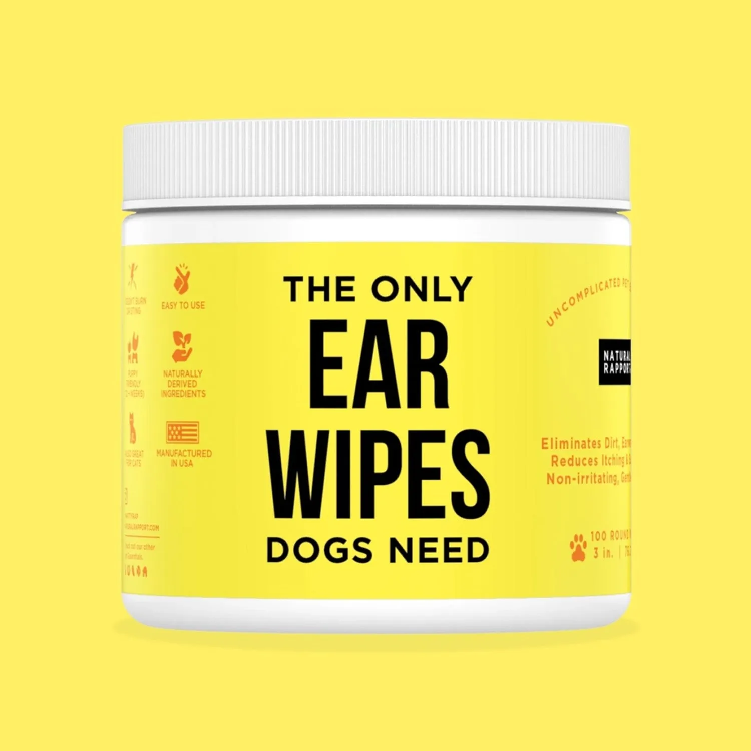 The Only Ear Wipes Dogs Need