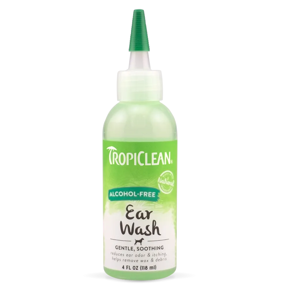 Tropiclean Alcohol-Free Ear Wash 4oz