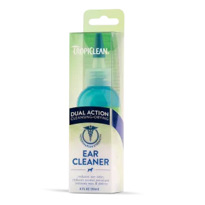 Tropiclean Dual Action Ear Cleaner for Pets 4oz