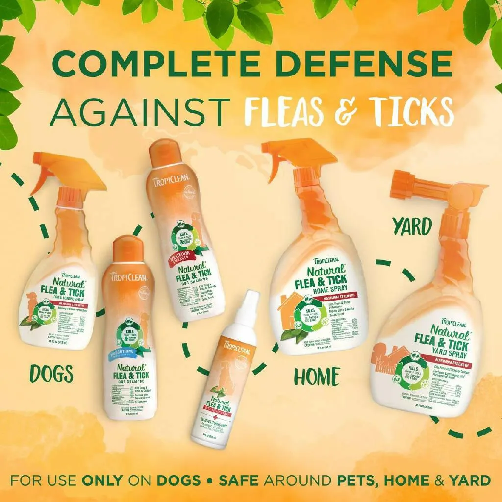 Tropiclean Natural Flea & Tick Bite Relief Spray (8 oz)