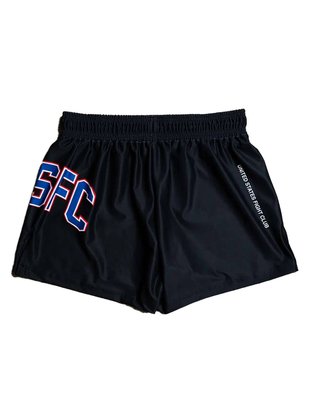 US Fight Club Fight Shorts (5"&7“ Inseam) - Black