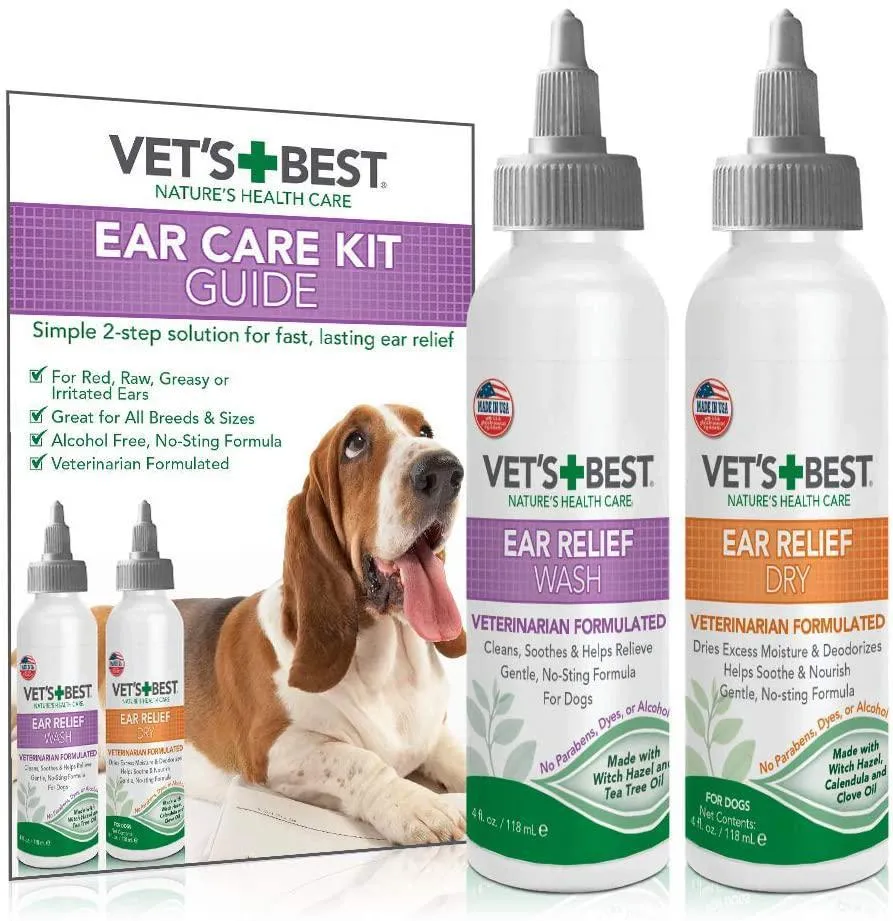 Vet's Best Ear Relief Dry