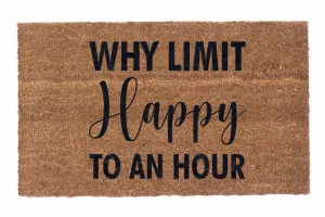 Why Limit Happy to An Hour