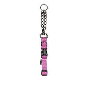 Zeus Martingale Dog Collar - Fuchsia - XLarge - 2.5 cm x 55 cm-70 cm (1in x 22in-27in)